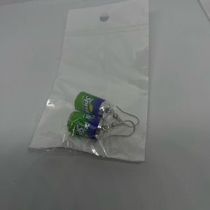 Sprite Soda Can Dangle Drop Earrings Women Fashion